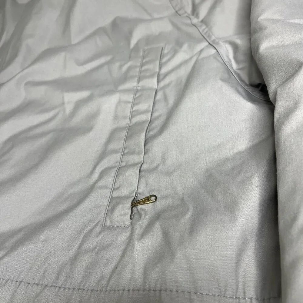 Vintage Woolrich Parka Jacket Blue USA Men’s XL Full Zip No Hood - Picture 6 of 6